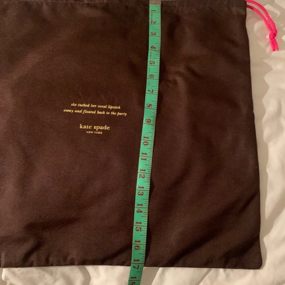KATE SPADE Large Dust Bag! 17.5" X 19.5" - Picture 5 of 8